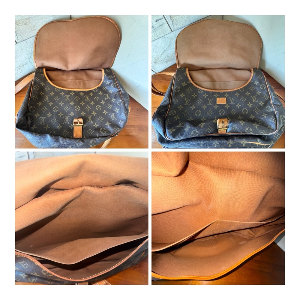 🎉SOLD🎉LOUIS VUITTON SAUMUR 35 SHOULDER MESSENGER BAG - Picture 11 of 15